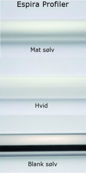 BREUER - ESPIRA Firkantet brusehjrne - Mange varianter