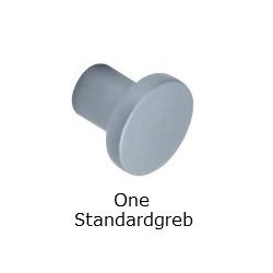 Breuer One glasskydedr p skinne - Klart glas - 880x2035mm - OUTLET