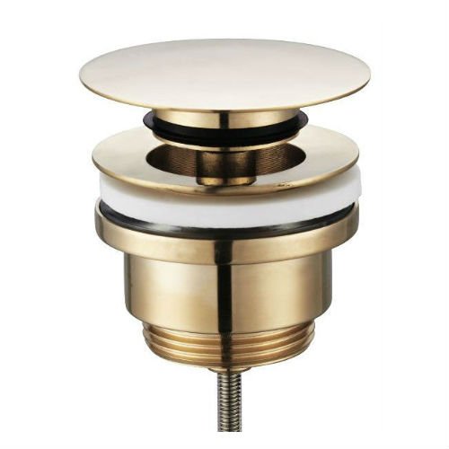 Pop-up ventil - Flad top - Universal - Blank messing 