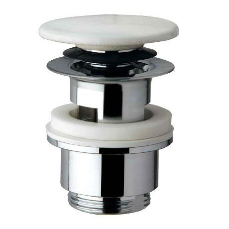 Pop-up ventil - Hvid porceln