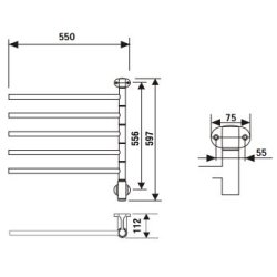Kriss Flex hndkldetrrer