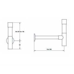 Designvandl�s lux, Krom