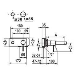 KWC ONO - hndvask armatur til indbygning