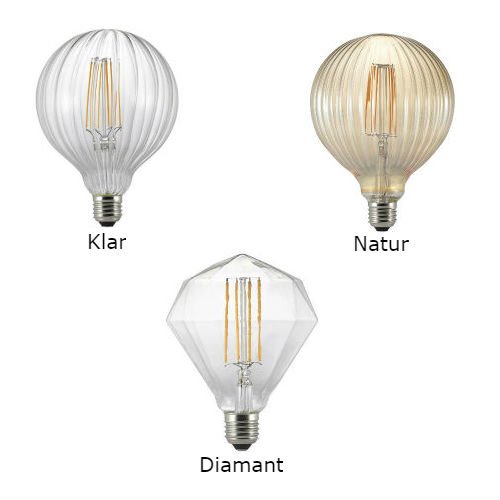 Avra Dekoration LED lyskilde - E27 - 3 typer