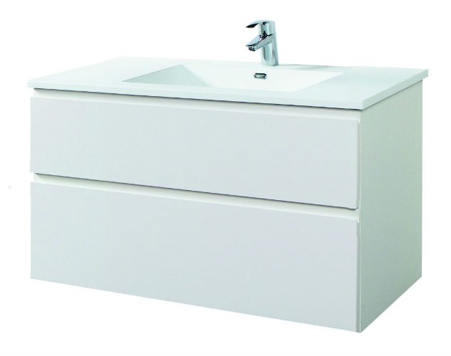 Balneo N.Y. Slim 80 cm Møbelsæt - 2 skuffer - 36 cm dyb
