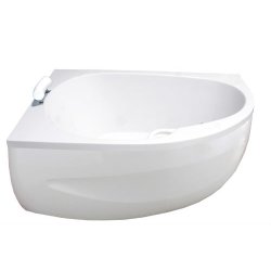 Rubin Single 158x100 cm badekar - 54 cm Dyb