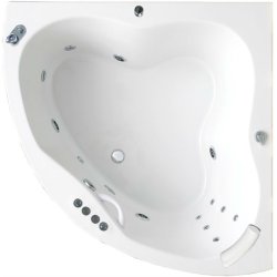 Diamant Single 140x140 cm spabad - Neptun