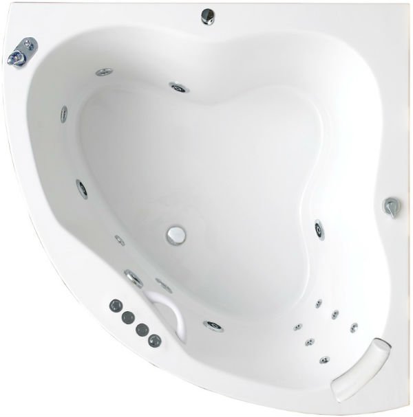 Diamant Single 140x140 cm spabad - Neptun