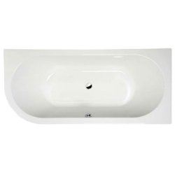Viva asymmetrisk badekar 175x80x64