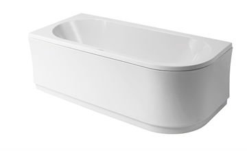 Viva asymmetrisk badekar 175x80x64