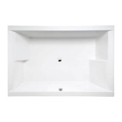 Laura 180x120 cm spabad til indbygning