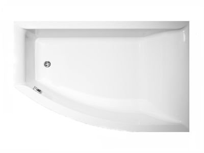 Vigga H�jre 160x105 cm asymmetrisk spabad