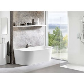 Lago Wall badekar - 165x75 - Strmberg