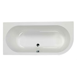 Str�mberg Status asymmetrisk badekar 170x80