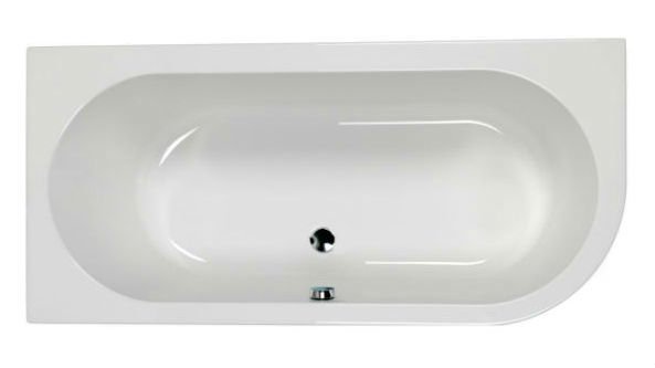 Str�mberg Status asymmetrisk badekar 170x80