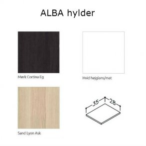 Strmberg tilvalg, hylde til hjskab