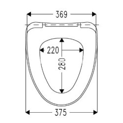 Nico Seat - Sign - med eller uden soft close