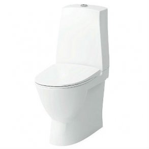 Laufen Pro-N gulvtoilet skjult P-ls - Back to Wall